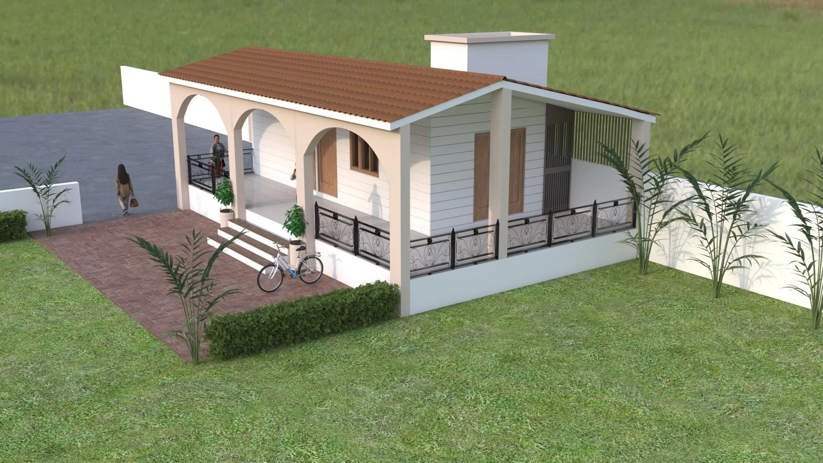 Traditional Architectural Facade