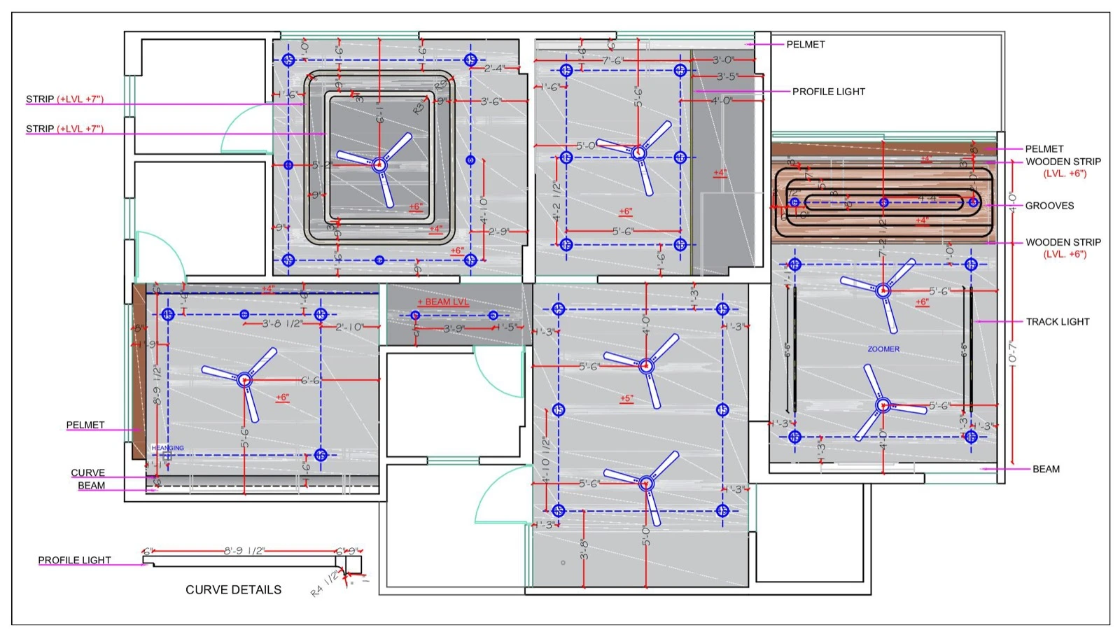 Ceiling Layout & Design