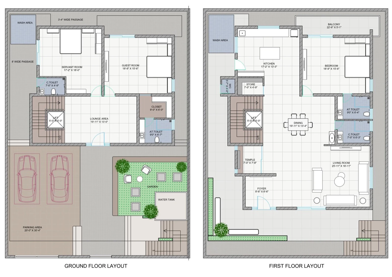 Space Planning & Layouts